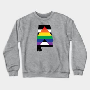 Alabama Straight Ally Pride Crewneck Sweatshirt